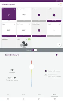 ATLANTIC COZYTOUCH android App screenshot 1