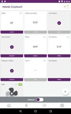 ATLANTIC COZYTOUCH android App screenshot 7